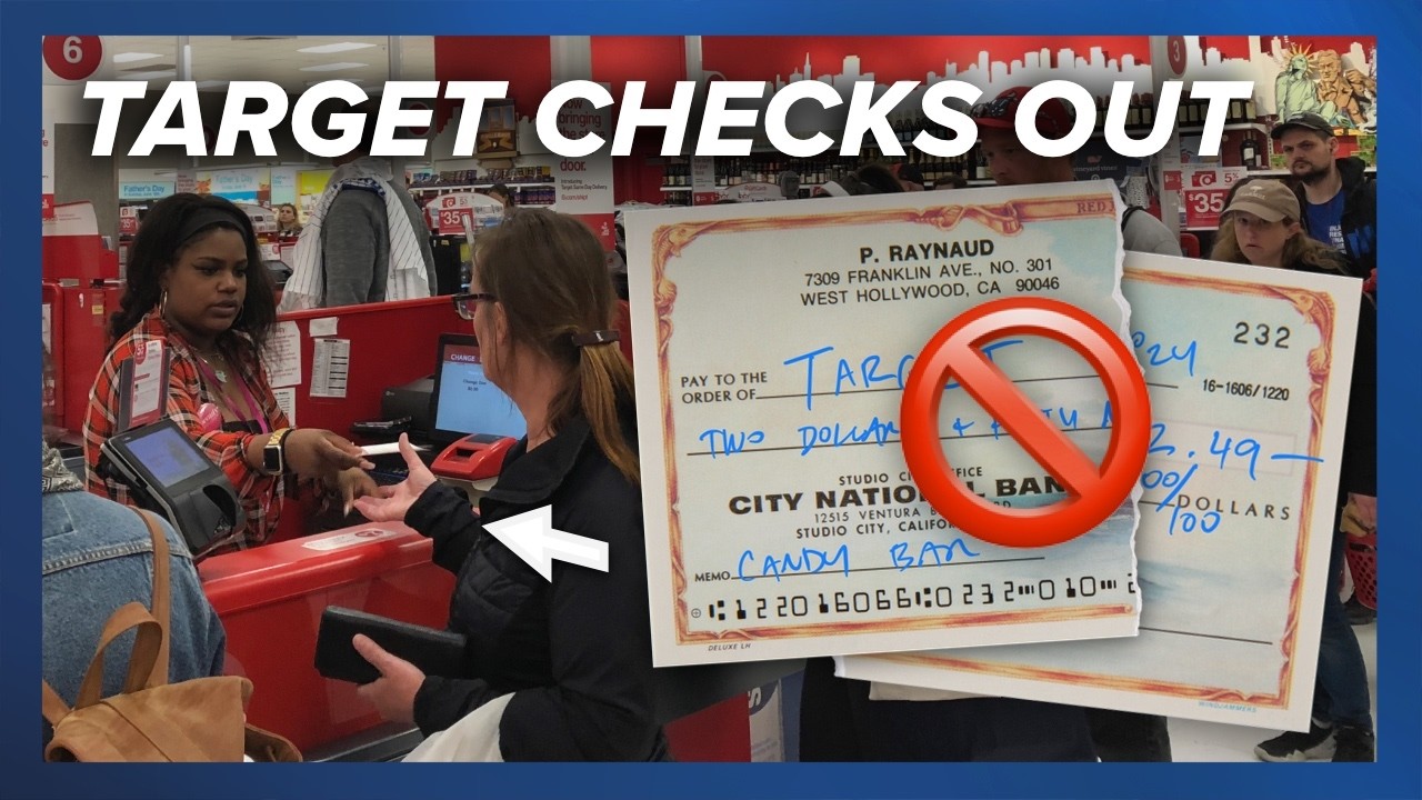 🎯 Target won’t take your personal checks anymore starting July 15