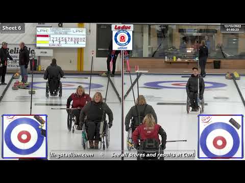 Benevides/Reynen vs. Petrie/Ideson - Draw 1 - Leduc Mixed Doubles Wheelchair Curling Event