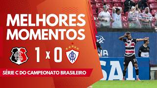 Santa Cruz 1 x 0 Itabaiana - Melhores Momentos - Série C - 06.04.2026