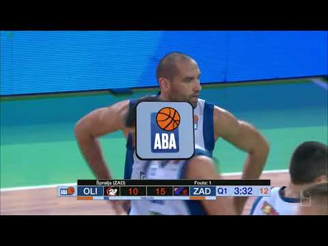 ABA Liga 2017/18, Round 22 match: Petrol Olimpija - Zadar (11.3.2018)
