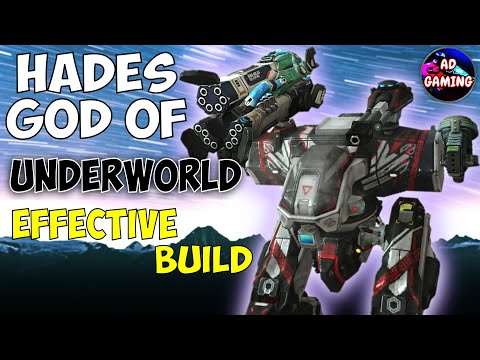 HADES GLACIER GUST - Effective Build - War Robots MK2 WR Gameplay