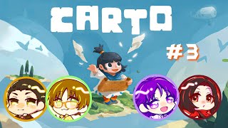 【CARTO】#3 カケラをつなげて切り拓く！不思議な地図の物語【ゲーム実況】