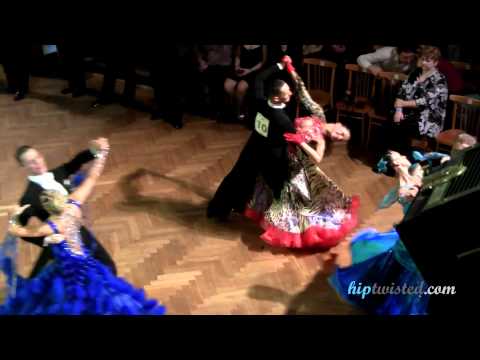 Martin Dvorak - Zuzana Silhanova, Czech standard championship 2011, 2. round - slowfox