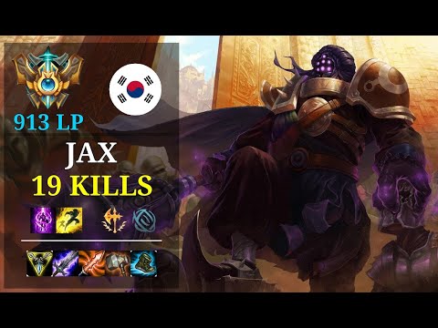 Jax Top vs Camille - 19 kills - Bilibili Gaming Kingen KR Challenger (913 LP) Patch 10.21