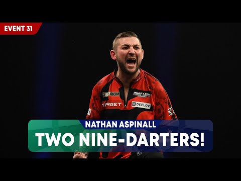 TWO NINE-DARTERS IN ONE DAY! 🤯 | Astonishing from Nathan Aspinall! | 2025 Players Championship 31