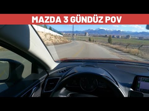 2018 Mazda 3 [1.5 SkyActiv-D Power Sense 105 HP] |0-100| POV