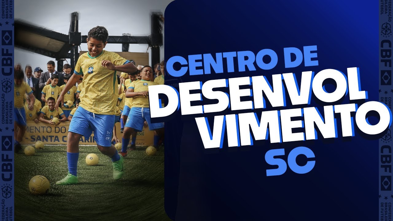 CBF INAUGURA CENTRO DE DESENVOLVIMENTO DO FUTEBOL EM SANTA CATARINA