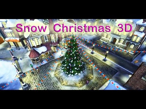 Snow Christmas 3D - FREE Video