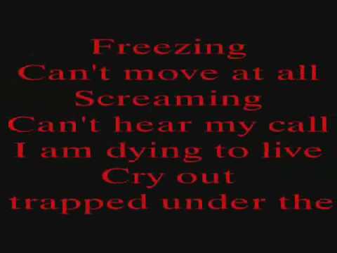metallica trapped under ice with lyrics