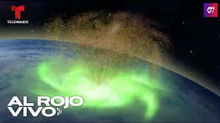 ¿Huracanes espaciales? Captan el primero de la historia sobre el Polo Norte