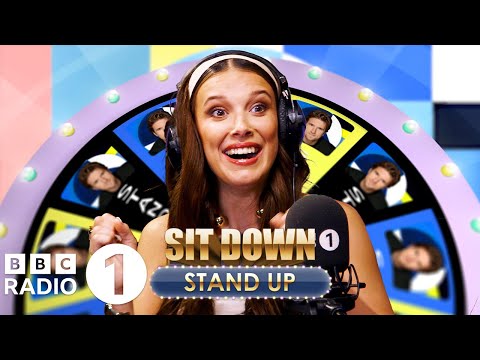 “I am obsessed with you!” Millie Bobby Brown and Greg James call famous friends on Sit Down Stand Up