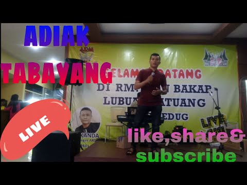 ADIAK TABAYANG-Dangdut minang (cover)versi Iwan sikumbang