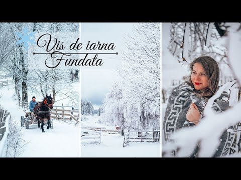 Vis de iarna la Fundata / România