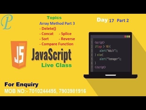 Javascript Day 17 Part 2 Array Method