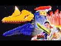 Power Rangers Dino Fury Zords Ryusoulger Megazord Combinations