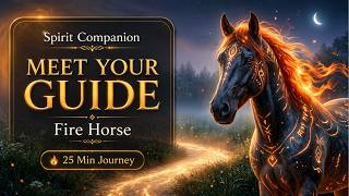 Spirit Companion 🔥🐴 Meet Your Totem Guide  | Courage &amp; Inner Direction    | 25 Min