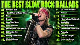 Download lagu Best Slow Rock Ballads Ever 🔥 Greatest Rock Love Songs of the 80s 90s mp3