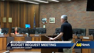 Key departments in Vanderburgh County presented budget requests at Commissioners’ meeting