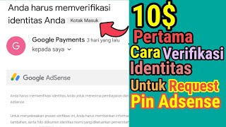 Download lagu Cara Verifikasi Identitas Google AdSense Untuk Request PIN Google AdSense mp3