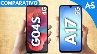 Moto G04S vs Samsung A17 5G - Comparativo