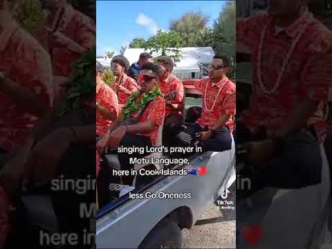 🇵🇬PNG boys singing motu in Cook Island🇰🇾