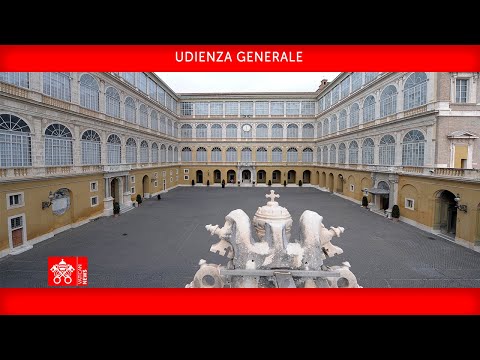 Udienza Generale 12 maggio 2021 Papa Francesco