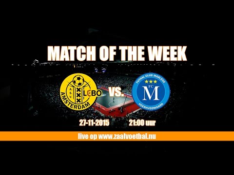 Zaalvoetbal ASV Lebo - FC Marlène 27 november 2015