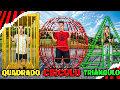 24 HORAS PRESO NO QUADRADO, TRIÂNGULO OU CÍRCULO!