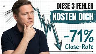Diese 3 Fehler kosten Zeit und Aufträge im B2B-Verkauf