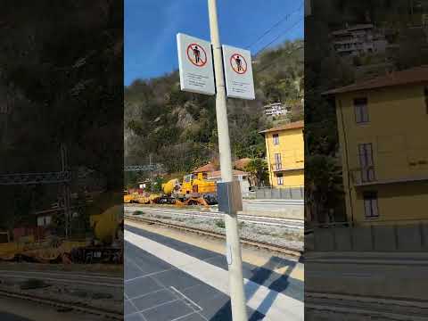 MACCAGNO..  il treno RoLa Autostrada Viaggiante..   Anno 2023.