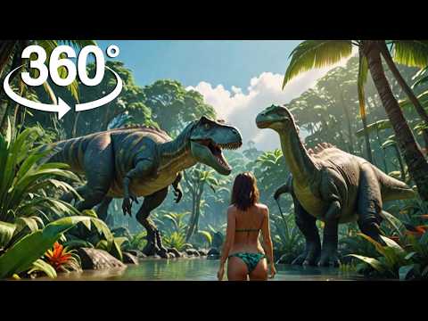 Experience Jurassic Park in 360 Virtual Reality like a Paleontologist!