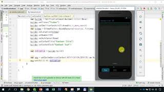 30강 kotlin(코틀린) 기반 Android 9.0 ver 1단계 -  Notification