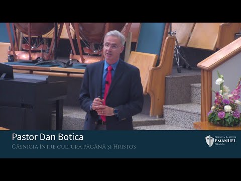 18.07.2021 PM | D. Botica"Căsnicia între cultura păgână și Hristos"