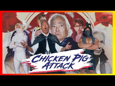 Chicken Pig Rat Attack | REACTION