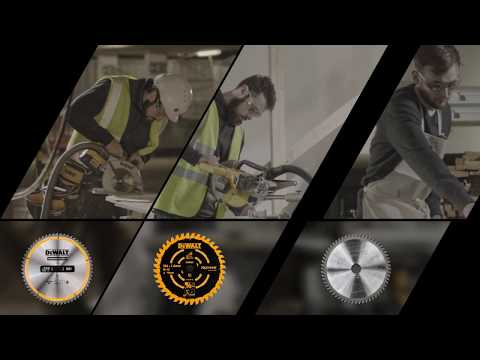 Pjovimo diskas Dewalt 210mm X 30mm 36T, DT99566-QZ video