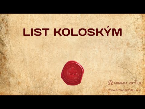 List Koloským - Bible CZ