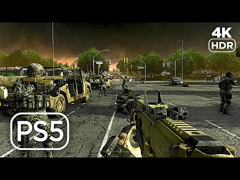 Russian Invasion in USA | Immersive Realistic Gameplay [PS5™4K HDR] Modern Warfare 2 Remastered