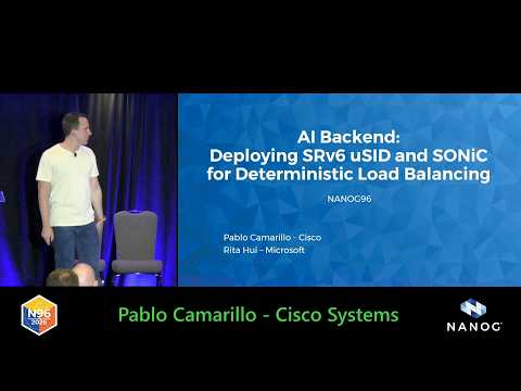 AI Backend: Deploying SRv6 uSID and SONiC for Deterministic Load Balancing