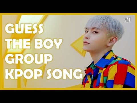 Guess the Kpop Song BOY GROUP EDITION #1 Video