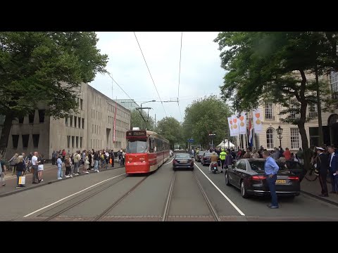 HTM tramlijn 16 Den Haag Statenkwartier - Wateringen Dorpskade | GTL8 3117 | 2021
