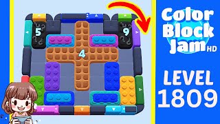 Soluzione del Livello 1809 di Color Block Jam