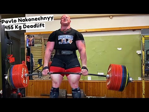 Pavlo Nakonechnyy 455 Kg Kreuzheben!!