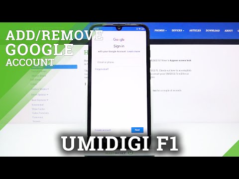 How to Add & Remove Google Account on UMIDIGI F1 – Manage Google User