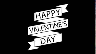 Happy Valentine's Day Text Animated GIF