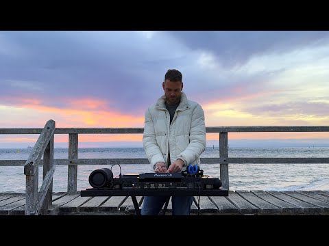 Tulum & Ibiza Sunrise inspired Deep and Melodic House Mix on the beach. Relaxing 2024 DJ set. 4K