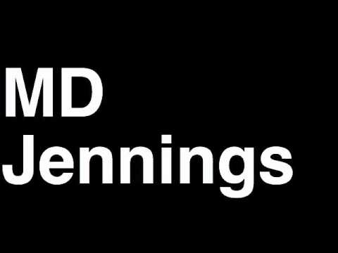 How to Pronounce MD Jennings Green Bay Packers NFL Football Touchdown TD Tackle Hit Yard Run