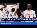Baylor vs Houston Final Four Preview | March Madness | CBS Sports HQ