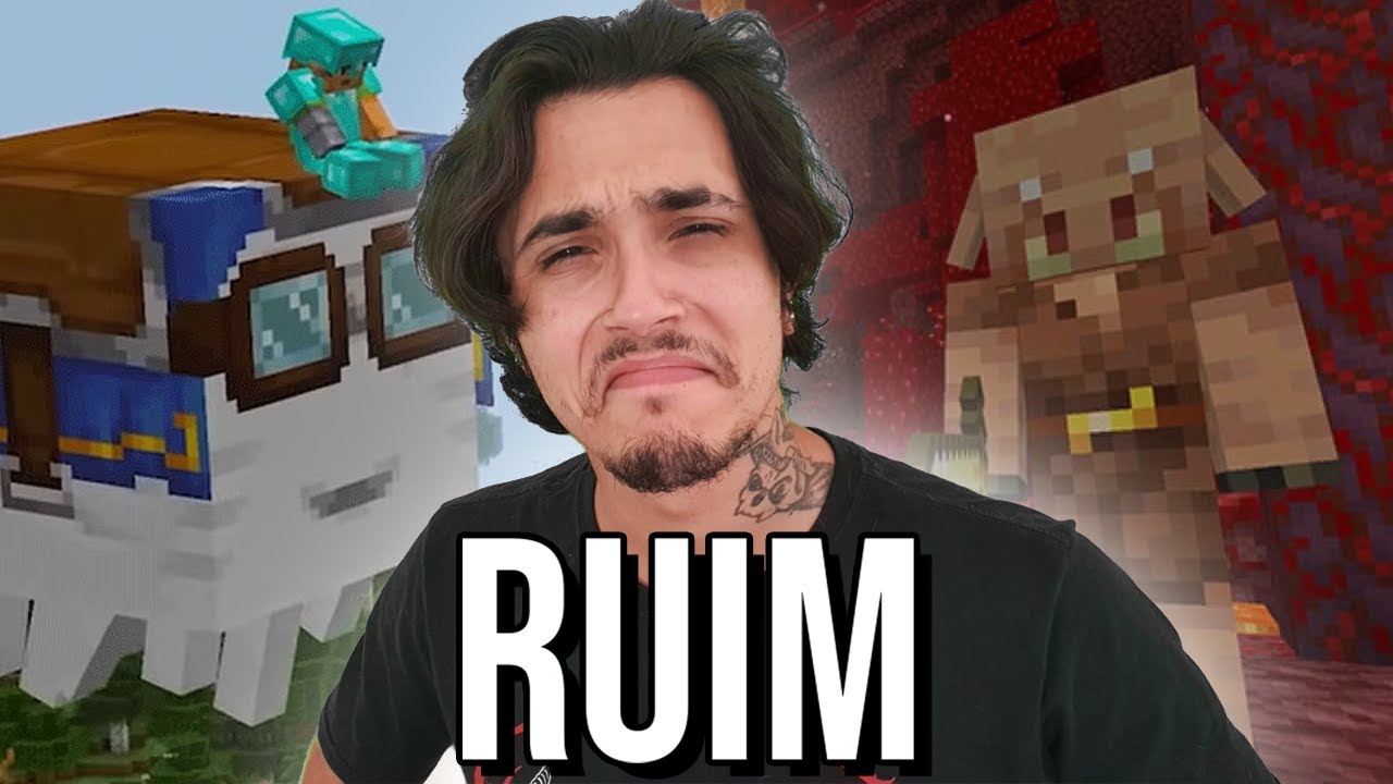 Minecraft e suas atualizações patéticas (não aguento mais man)