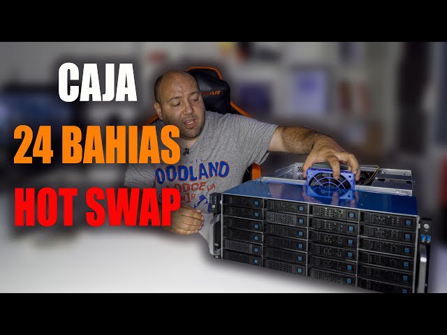 Vídeo relacionado con UNYKAch Caja para Servidor Rack Hot Swap 4U HSW4U6508 8 Bahías, Optimizado para IA y Diseñado para Soportar hasta 4 GPU