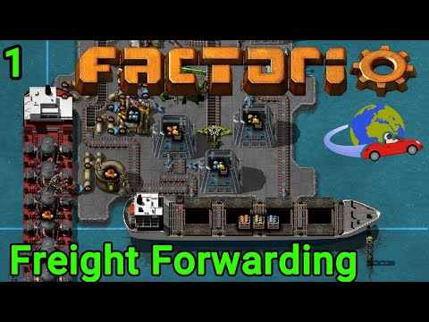 Factorio Freight Forwarding- A new start! Ep 1